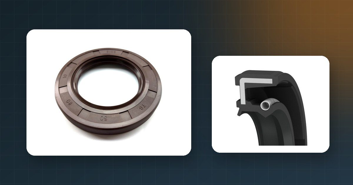 Oil seals and rotary shaft seals: a selection guide